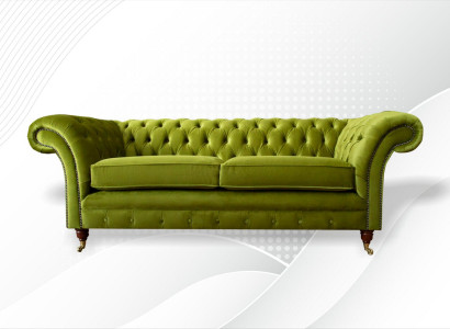 Sofa 3-seater living area sofas upholstered set textile fabric three-seater new